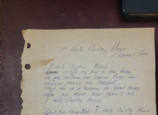 “I Hate Country Music”